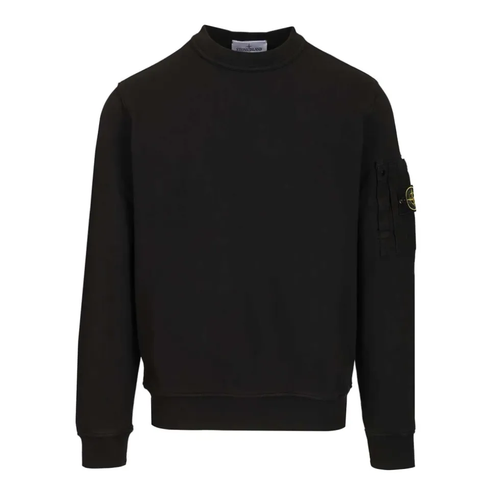 Cotton Fleece Crewneck Sweatshirt
