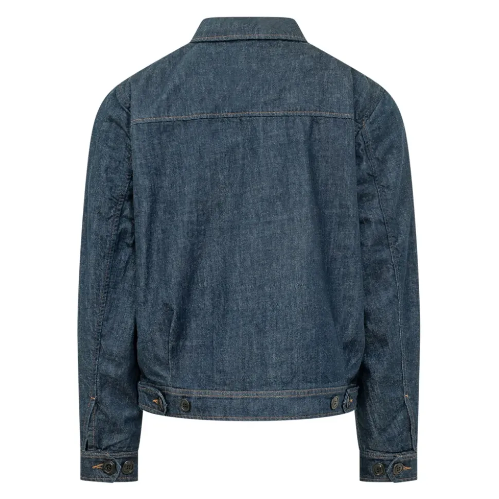 Denim Blazer Coat