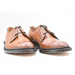 Derby Scarpe Basse in Pelle Beechnut Brunito