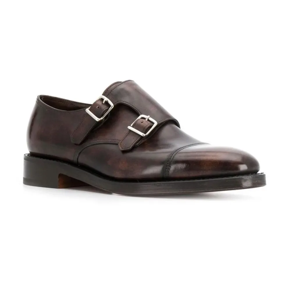 Double Monk Strap Shoes