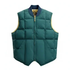 Down Vest Seattle Forest Green Gilet Verde