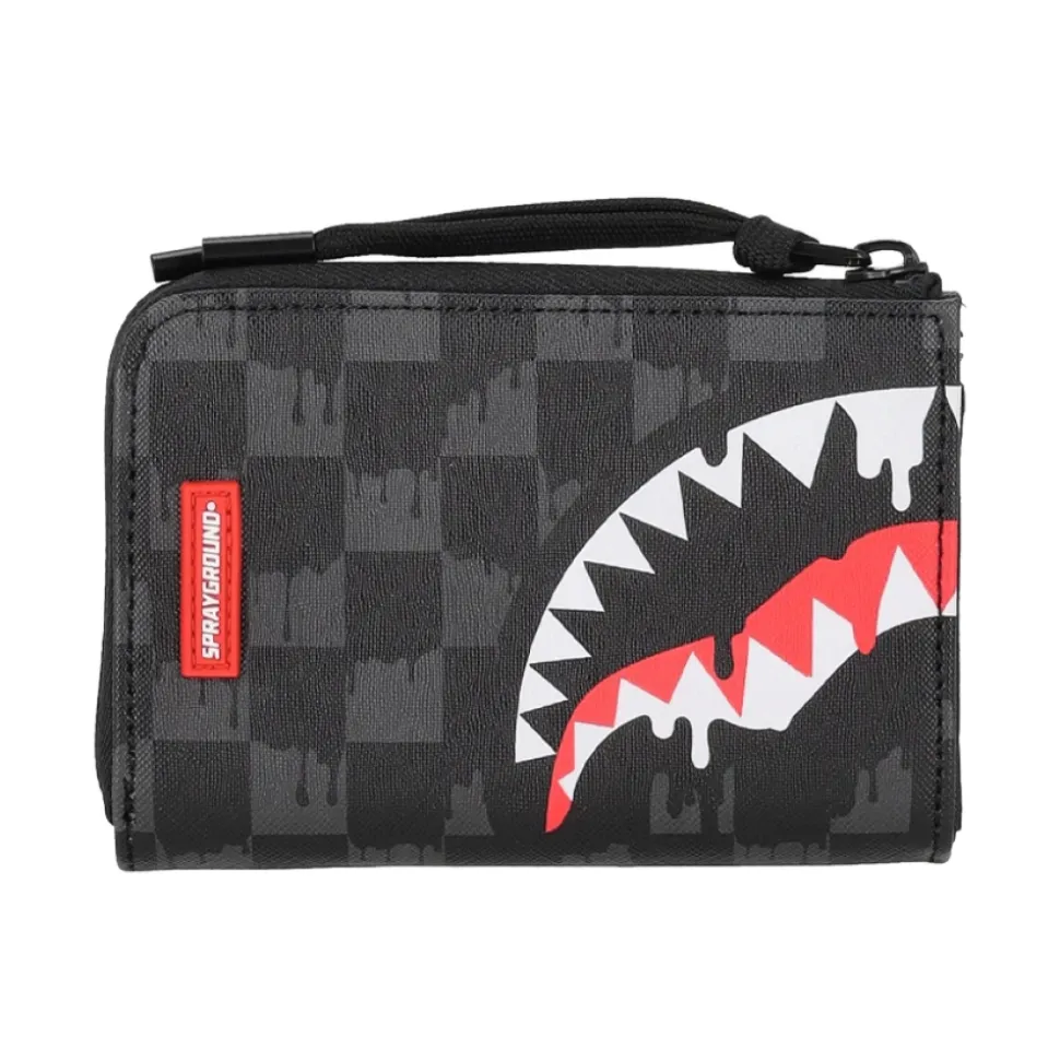 Dripping Sharks In Paris Wallet