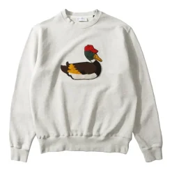 Duck Hunt Crewneck Grey Melange