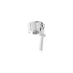Ear Cuff in ottone con motivo religioso