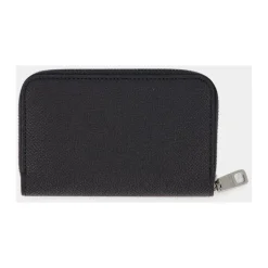 Elegante portafoglio in pelle di vitello con zip