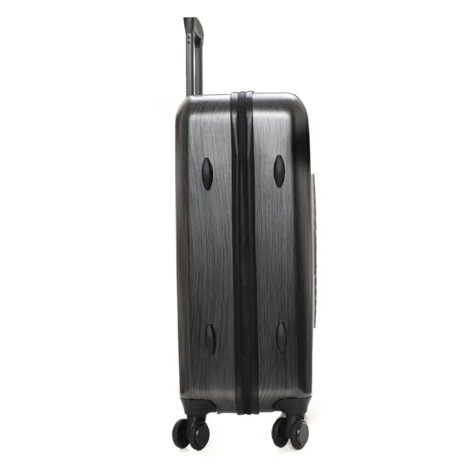 Elegante trolley a 4 ruote con chiusura zip