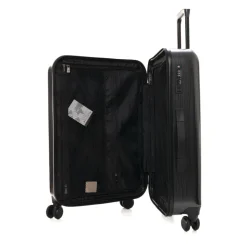 Elegante trolley a 4 ruote con chiusura zip