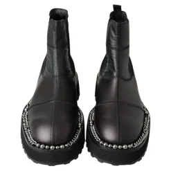 Eleganti Stivaletti Stretch alla Caviglia Neri