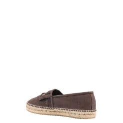 Espadrillas in cotone tinto