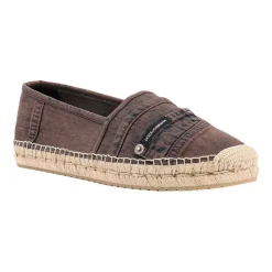 Espadrillas in cotone tinto