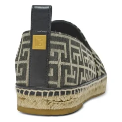 Espadrillas jacquard con monogramma