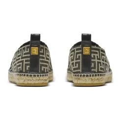 Espadrillas jacquard con monogramma