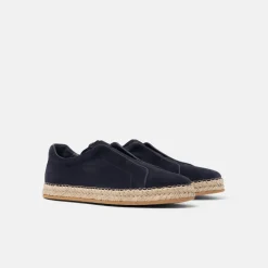 Espadrillas Thiago in camoscio blu