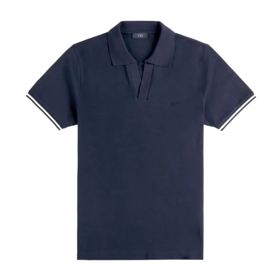 Fay T-shirts e Polo Blu