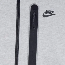 Felpa con Cappuccio e Zip in Tech Fleece