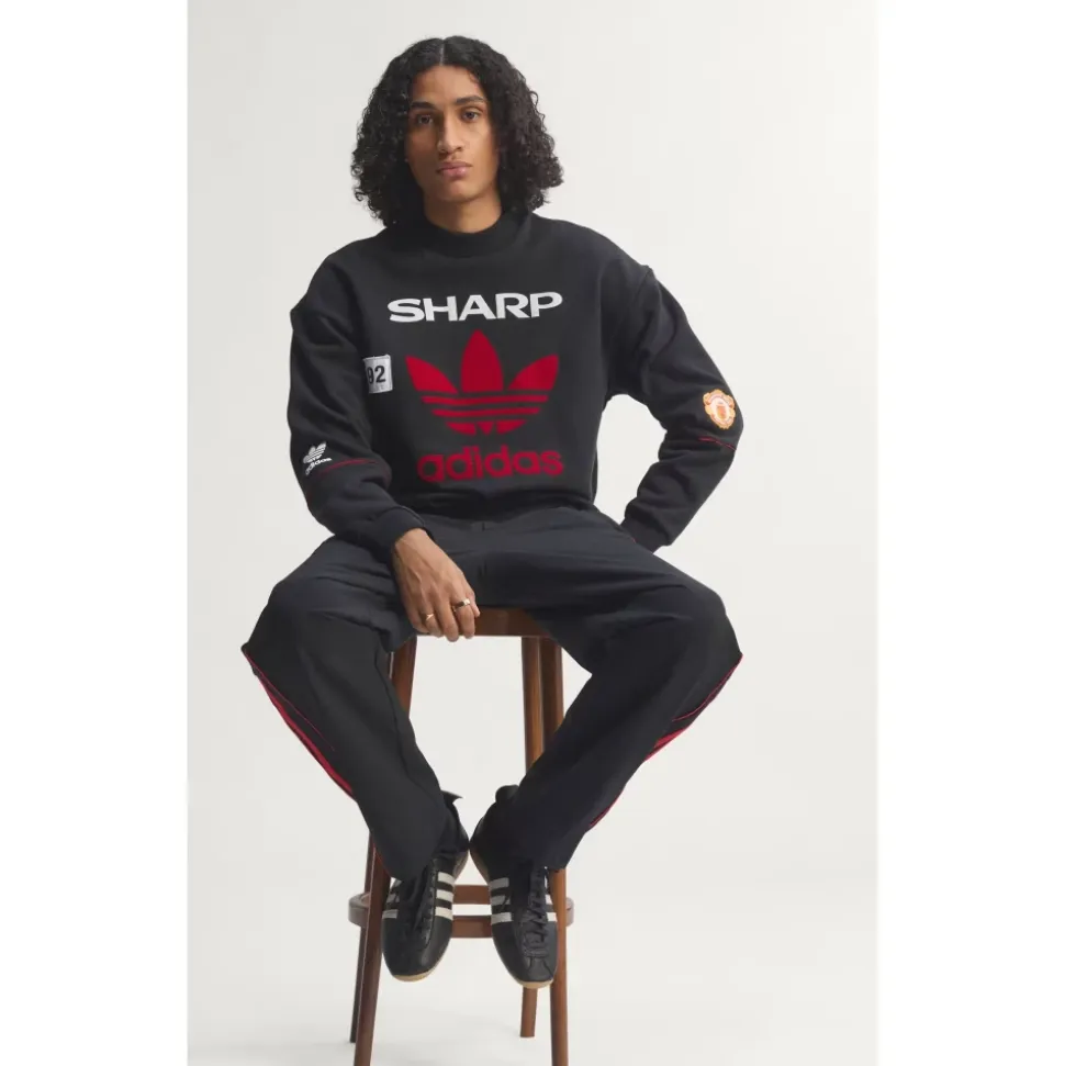 Felpa Girocollo Manchester United Crew 90