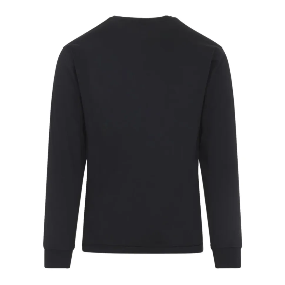 Felpa a maniche lunghe con patch