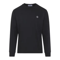 Felpa a maniche lunghe con patch