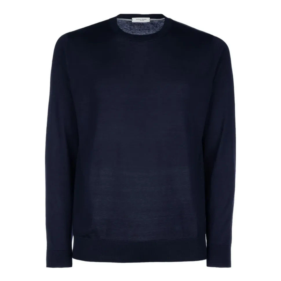 Felpa Blu Stile Casual