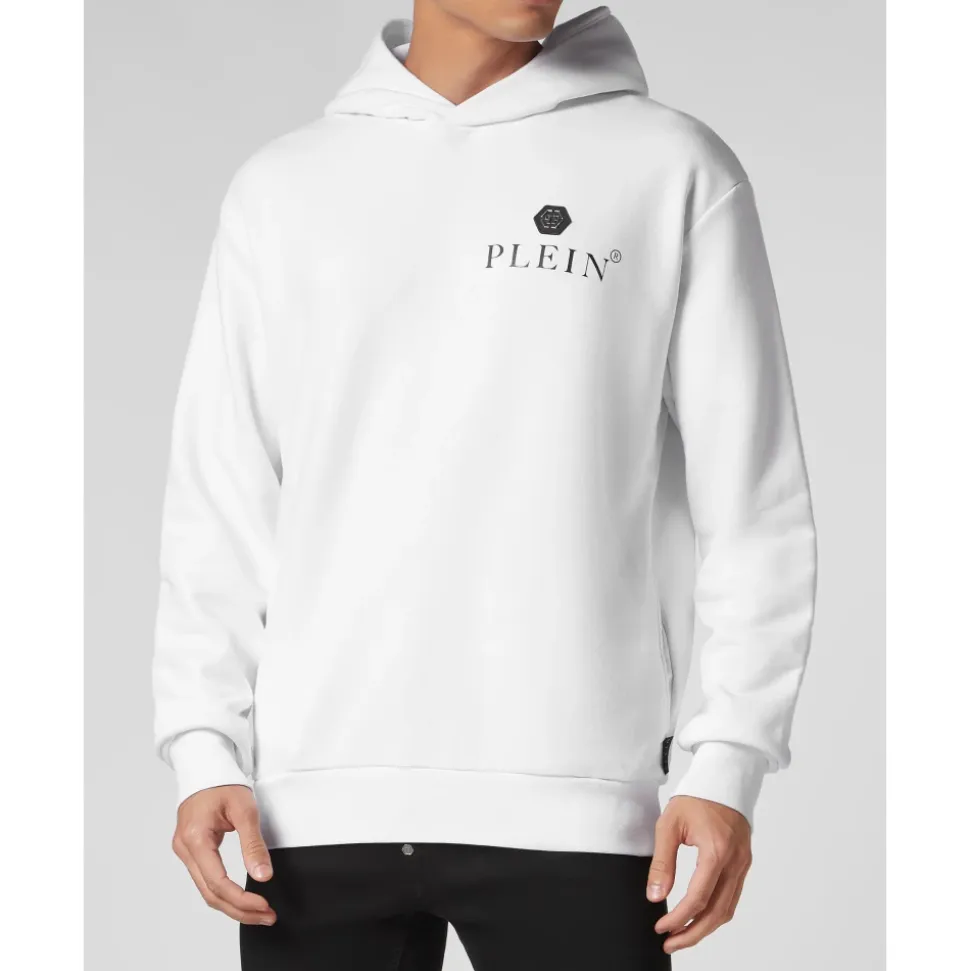 Felpa con cappuccio Hexagon