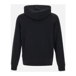 Felpa con Cappuccio in Cotone con Coulisse Regolabile