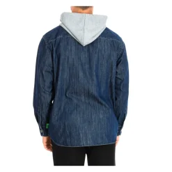 Felpa con Cappuccio Regular Fit