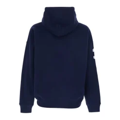 Felpa con cappuccio regular fit con maxi ricamo cavallo