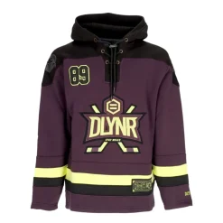 Felpa con cappuccio viola Goat Hockey