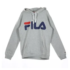 Felpa con Logo Classico Grigio Chiaro