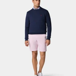Felpa Girocollo con Ricamo Golden Fleece