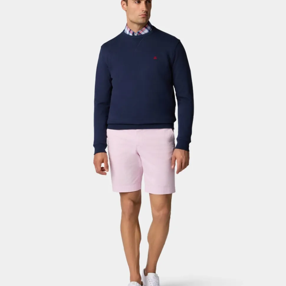 Felpa Girocollo con Ricamo Golden Fleece