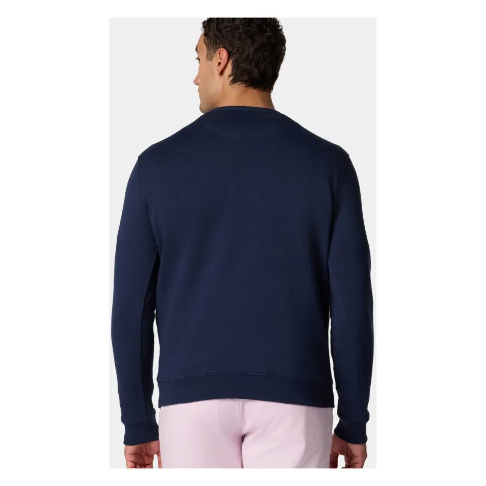 Felpa Girocollo con Ricamo Golden Fleece