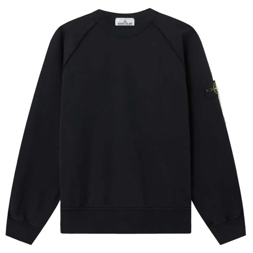 Felpa Girocollo in Cotone Fleece