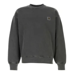 Felpa in Cotone Grigio Nelson
