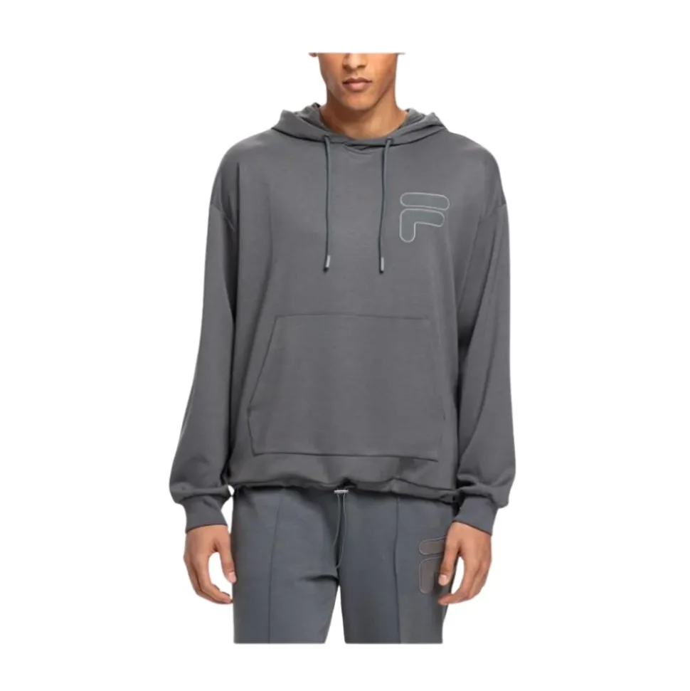 Fila Gray Viscose Sweatshirt