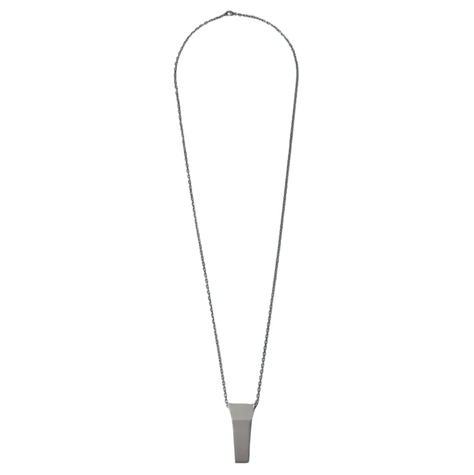 Finitura Spazzolata Trunk Charm Collana Pendente