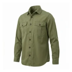 GABARDINE GUIDE SHIRT ALASKA VERDE