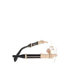 Geometric Rimless Glasses