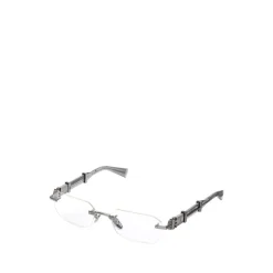 Geometric-frame Rimless Glasses