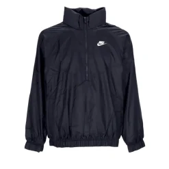 Giacca Anorak Windbreaker Nero/Bianco