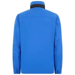Giacca azzurra, moderna e versatile