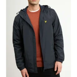 Giacca con cappuccio con zip integrale