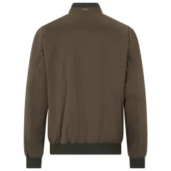 Giacca bomber versatile in tessuto resistente color kaki