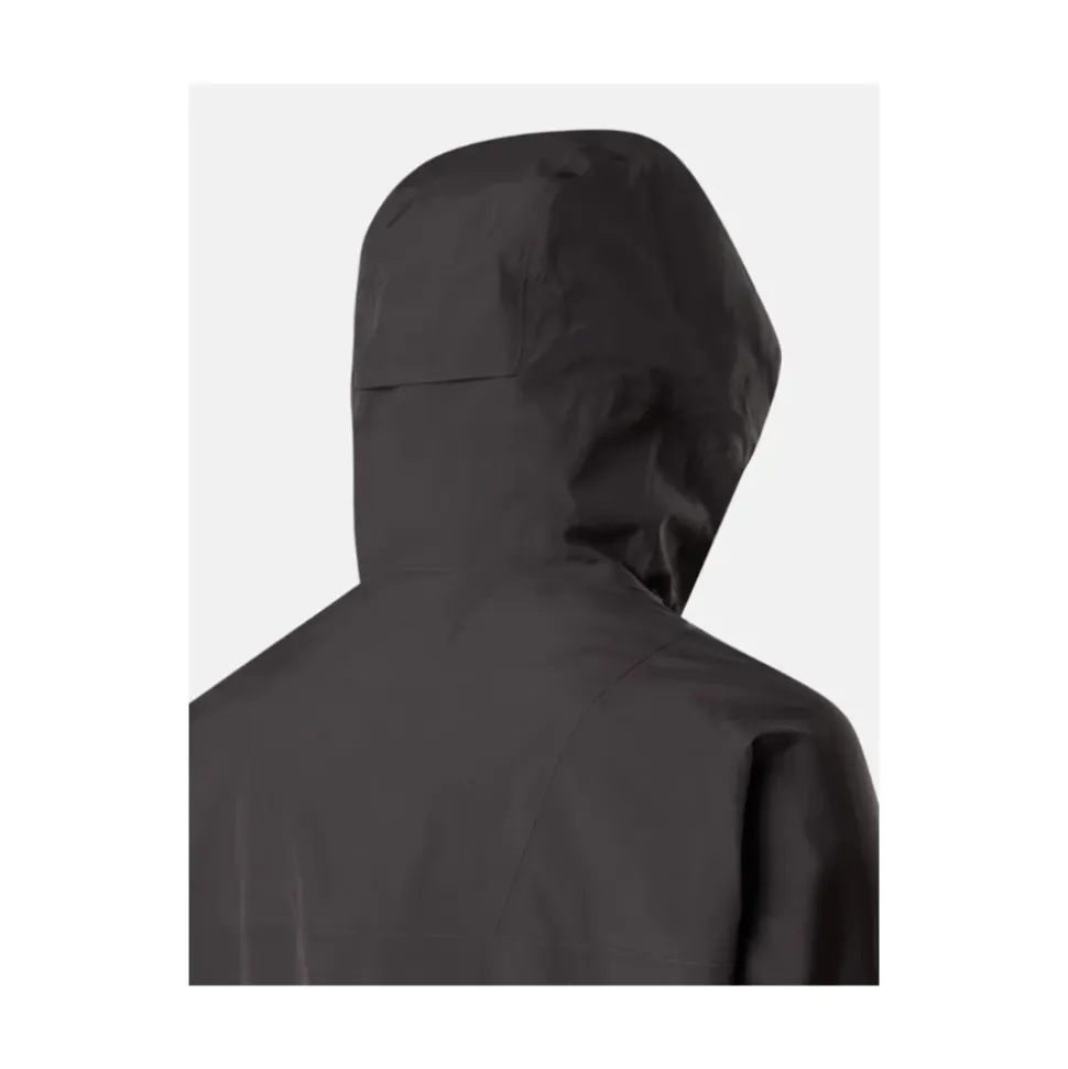 Giacca con cappuccio Gore-Tex Grigio Piombo