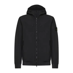 Giacca con cappuccio Light Soft Shell-R
