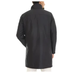 Giacca Impermeabile in Nylon con Logo
