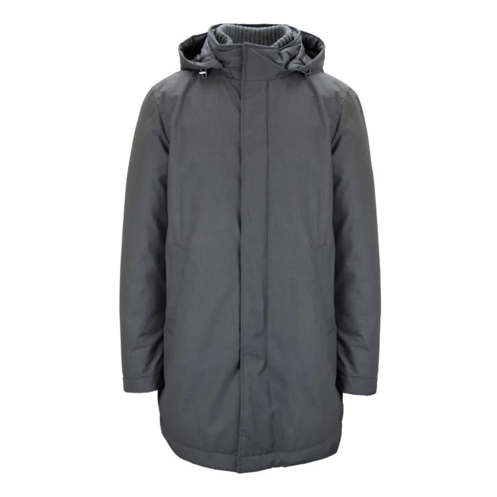 Giacca piumino uomo con zip