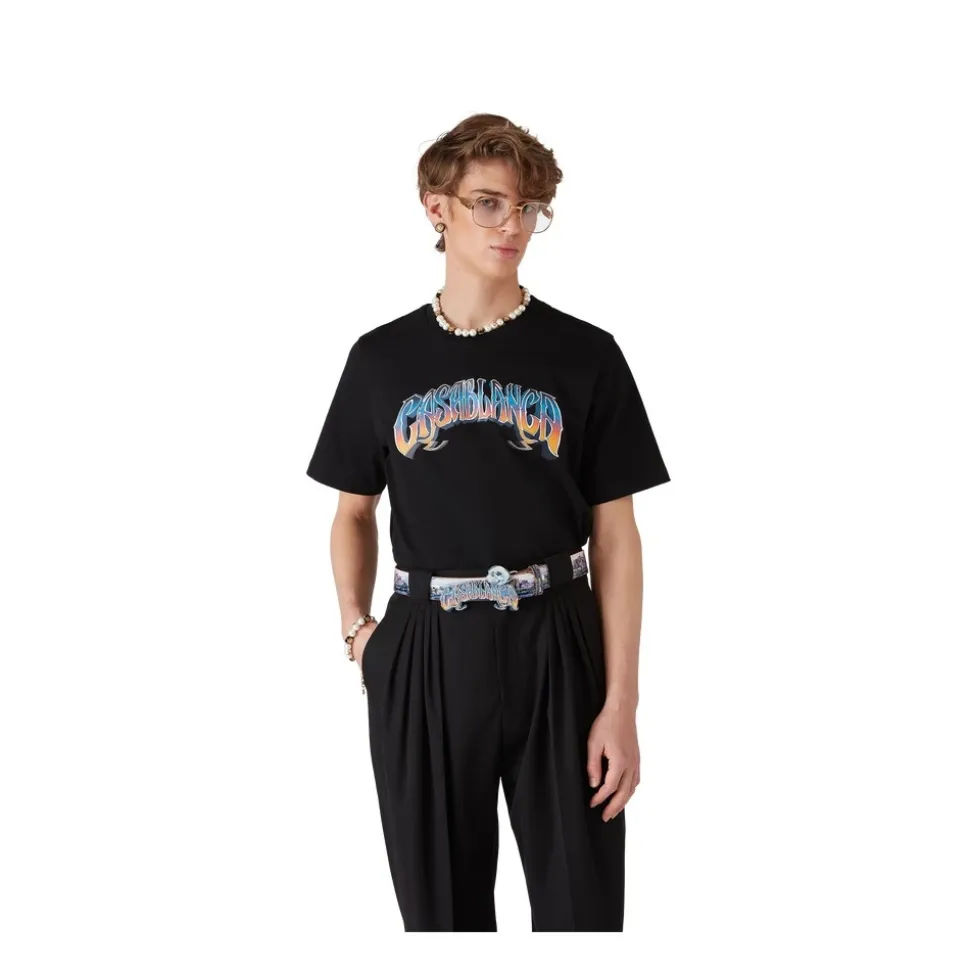 Gradient Gothic Short Sleeve T‑Shirt