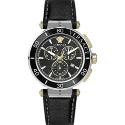 GRECA Cronografo Cinturino in Pelle Orologio