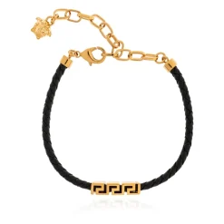 Greca Leather Bracelet